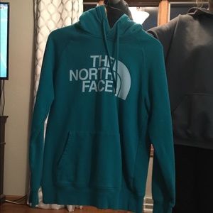 Blue North Face Sweatshirt